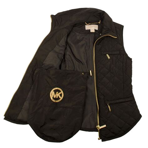 michael kors packable vests|Michael Kors puffer vest women's.